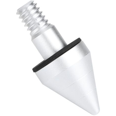 Pointe de Pare-Chocs Arrière, Protection Anti-Collision Ronde pour Pare-Chocs Arrière de Voiture Adaptée pour Smart (Noir) (Argent) (1/5)