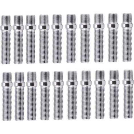Goujons de roue allongés, boulons de roue pleins de 50 mm pour remplacement amélioré Audi A4 1998-2008-Crezuo
