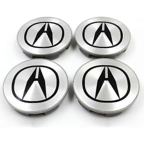 Enjoliveurs de moyeu de roue de 69 mm compatibles avec Acura RDX, TLX, CDX, MDX, RDX, ZDX, TL, TLX-L, RLX, TSX, RSX et Integra (accessoires extérieurs). (1/3)