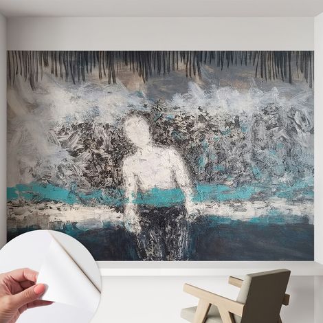 Carta da parati autoadesiva - impermeabile - murale da parete - decorazione murale - Mondo misterioso 152x104 cm (1/5)