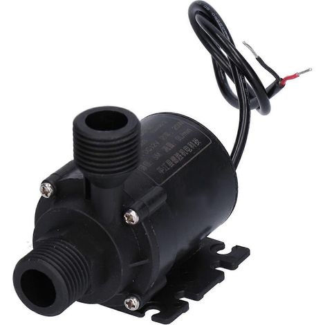 Pompe de surpression 12 V CC, pompe de circulation miniature robuste avec vis G1/2 pour fontaines