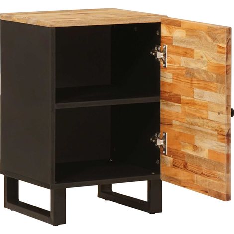Mobile da Bagno Armadio da Bagno con archiviazione Naturale 38 x 33 x 58 cm (1/5)