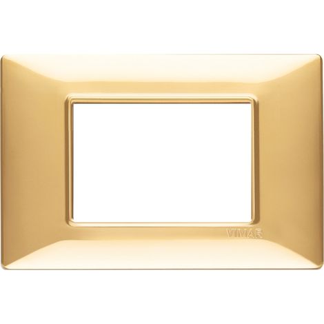 VIMAR - 14653.24 Placca 3M oro lucido