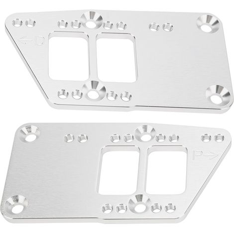 Support moteur conversion plaque aluminium 2 pièces remplacement Chevrolet LS1 LS2 LS3 LS6 LS (1/5)