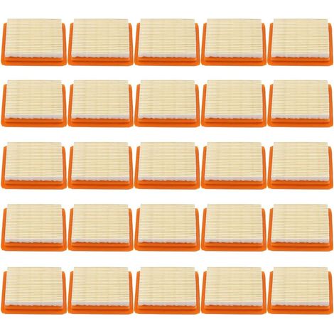 25 unités/lot Kit de filtre à air pour STIHL FS120 FS200 FS250 FS300 FS350 FS400 FS450 Débroussailleuse (1/5)