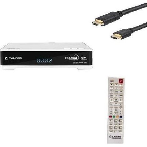 CAHORS VEOX Récepteur satellite HD + HDMI( VENDU SANS CARTE) HD ME