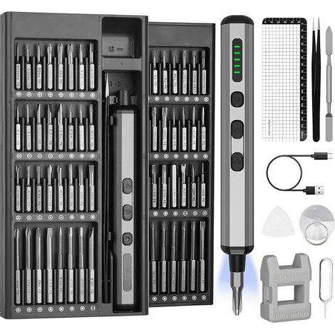 72 in 1 Mini Electric Screwdriver Set (1/5)