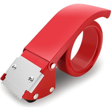 Trennen Sie die Klebefolie von der Folie und der Folie – Größe 50 mm – Mit Rollen und Cutter – Rollen zum Aufladen von transparenten Folien (1/5)