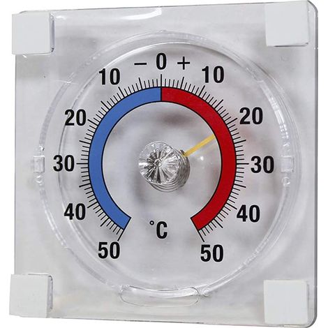 Faithfull Thermometer Stick On-window