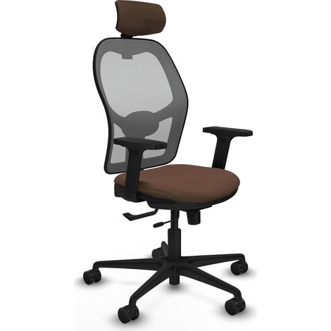 Sedia da ufficio piqueras y crespo Jorquera nero schiuma imbottita (1/2)