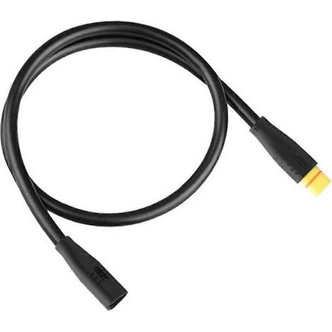Câble d'extension étanche 605 mm à 3 broches pour vélo avec connecteur triangulaire de forme spéciale, câble d'extension de signal irrégulier (1/5)