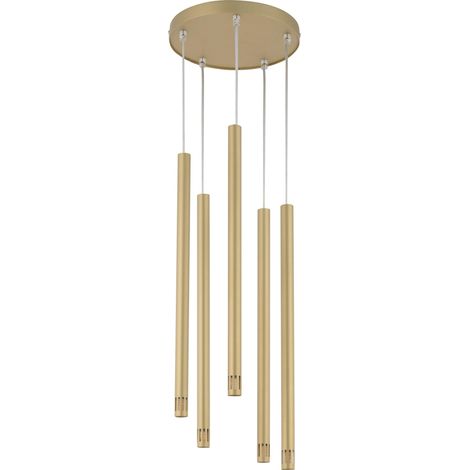 Sigma Hängeleuchte Mattgold 25 cm Modern