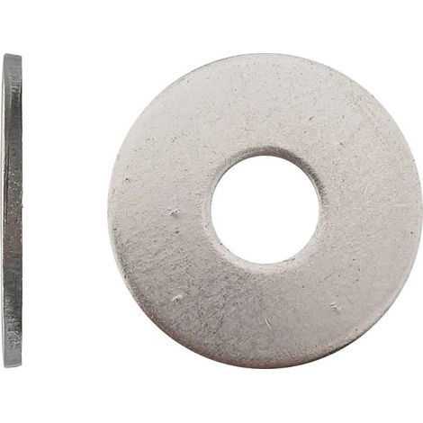 200 Rondelles Plates Extra Larges M4 mm - NFE 25513 - Inox A2 - D-Work