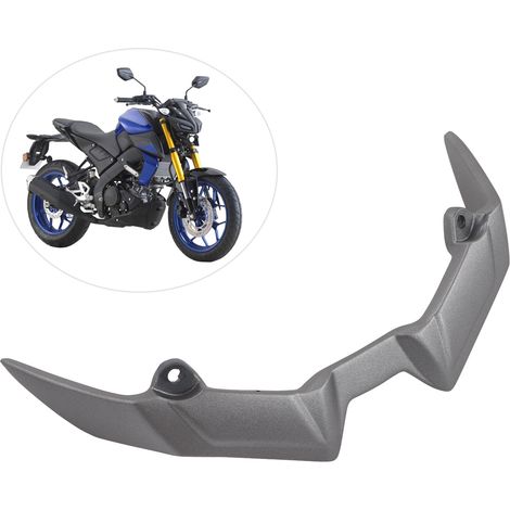 Graue, schnabelförmige Motorradmodifikation für Yamaha MT-15 ab 2019 (1/5)