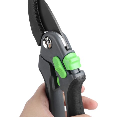 Ciseaux de Jardinage pour Taille des Branches et Fleurs - Outil de Pruning Facile pour Arbres et Buissons - Commande avec Photo - KZQ (1/2)