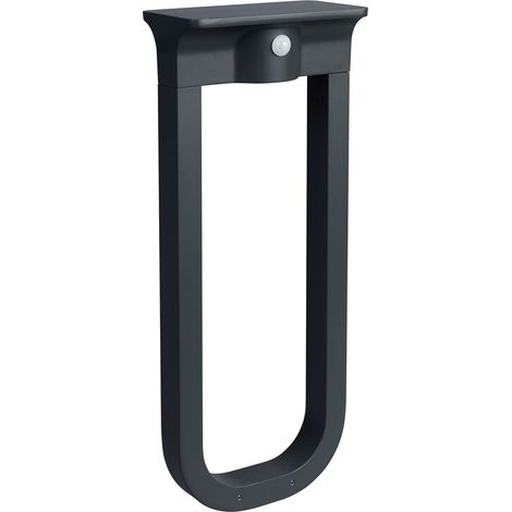 Borne KHEPRI SOLAR 60cm gris anthracite 3000K 600lm 4W IP65 - EUROPOLE - 68000 (1/4)