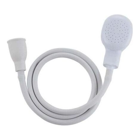 Douchette Robinet pour Mélangeur Plastique, Douchette Tuyau Lavabo Universelle Adaptable sur Robinet, Douchette Coiffure à domicile, Bain Bébé, Animal, WC (1M/39.37inch)