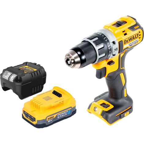 DeWalt DCD 791 E1 Perceuse-visseuse sans fil 18 V 70 Nm Brushless + 1x batterie Powerstack 1,7 Ah + chargeur (1/5)