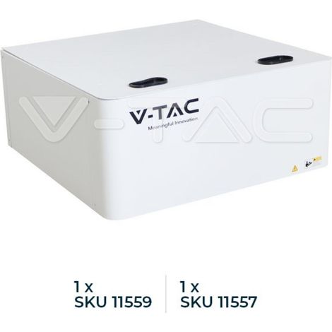 Cubierta superior del gabinete de rack V-TAC SKU 11523 (1/3)