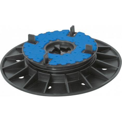 Stelzlager "hercules paving" mit selbst-nivellierendem kopf 25 bis 37 mm / 4mm - Hercules Länge : Länge new Breite ∅230 mm
