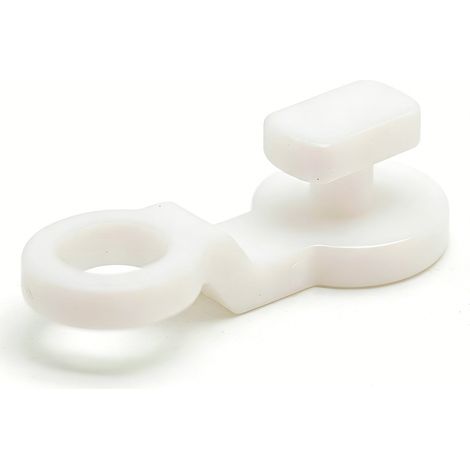 Lagernde Gardinenschienen mit seitlich montierten, geräuschlosen Rollen, gerader Schiene, selbstklebender Schiene, integrierten Rollen (20 Stück) (1/5)