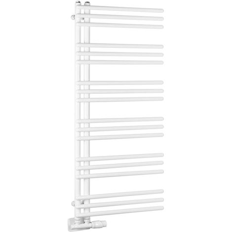 Aqualine Poseidon - Heizkörper 114x45 cm, 379 W, weiß PS411 (1/5)