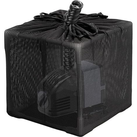 Filter Bag Filter Bag Mesh Filter Bag Pump Barrier Bag Black White Mesh Filter for Aquarium Garden Pond 10 inch (1/5)