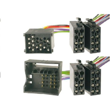 Kit fiche ISO KITCABLE-1020 compatible avec BMW