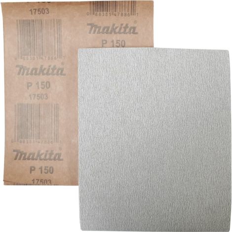 Makita  papel  de  lija  230x280  mm  K150  100  unidades  -  D-60729