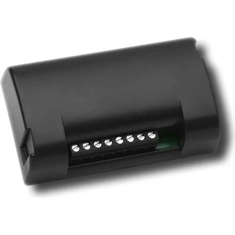 Beninca – Récepteur radio 433,92 MHz pour motorisation – 2 canaux avec triple codage – Alimentation 12÷28 VDC / 21÷28 VAC – Boîtier compact