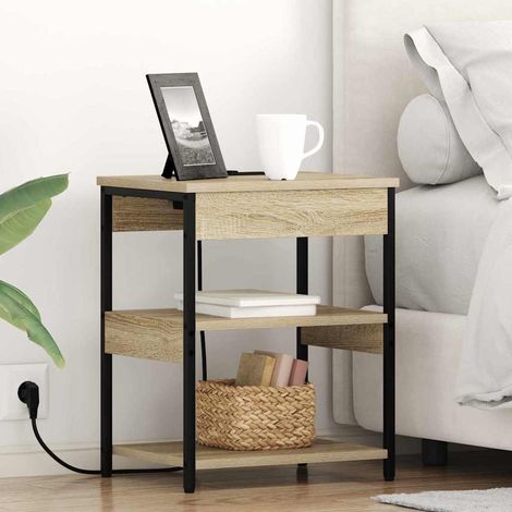 Nachttisch Sonoma-Eiche 41 x 31 x 51 cm Holzwerkstoff