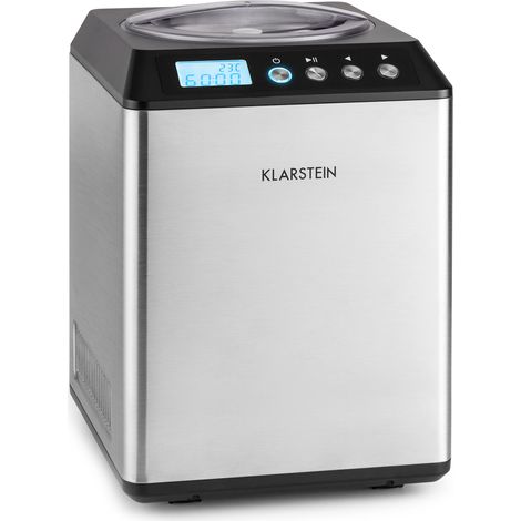Klarstein Vanilly Sky Family Heladera Yogurtera 250W 2,5L plateada