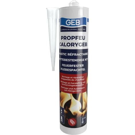 Cartouche mastic refractaire