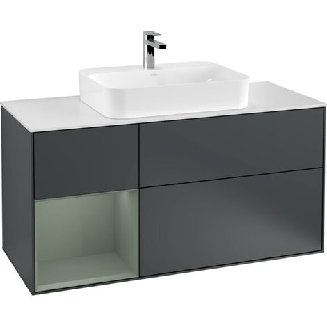 Villeroy & Boch F411GMHG Meuble sous-vasque Finion F41 (1/2)
