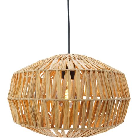 Suspension en rotin Sheldon Ø 38cm - 44143 (1/3)
