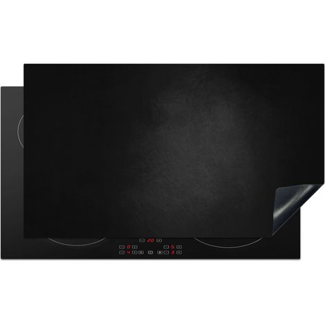 Induction Hob Protector Concrete - Black - Gray - Textured - Industrial 91.2x52 cm