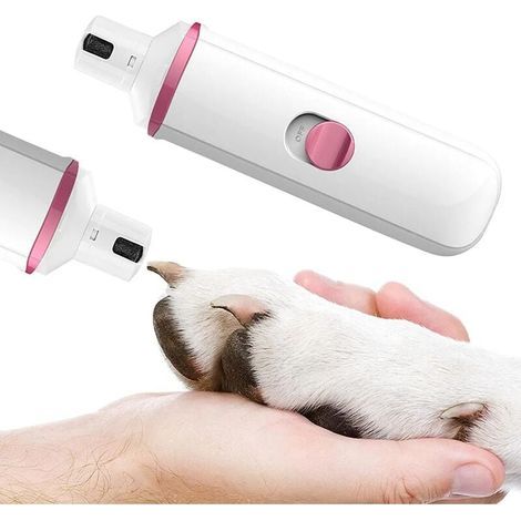 Broyeur de griffes de chien électrique silencieux – 3 ports pour tailles de griffes – Matériau ABS – Charge USB – Pour chiens et chats (1/5)