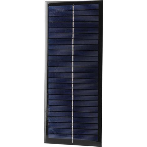 Module de chargeur de panneau solaire en silicium polycristallin, 2.5W 12V, DIY, pour le chargement du téléphone (1/5)