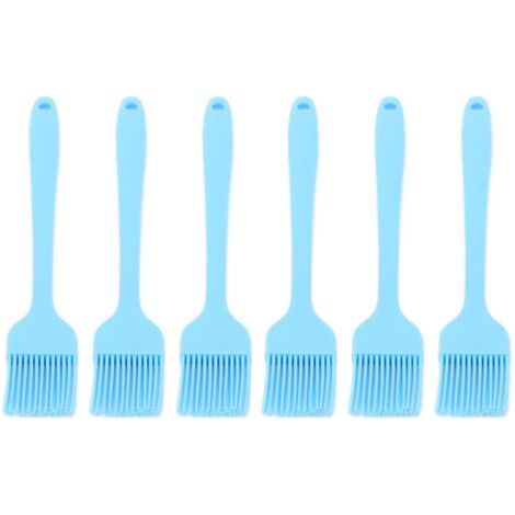 6 Silicone Baking Brushes for Barbecue, Pastry and Kitchen - Set of 6 (1/5)
