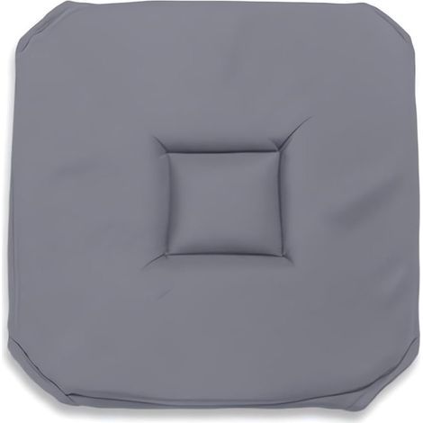 Soleil, Alix Dessus de Chaise Gobelin, Polyester, Gris, 40x40x3 cm