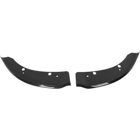 2 Stück Frontstoßstangen-Lippensplitter-Schutz als Ersatz für Dodge Challenger Scat Pack SRT 2015–2020 (Bla) (1/5)