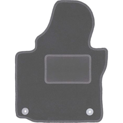Tappetino in velluto lato guidatore per: Volkswagen Caddy 2K 2FL minivan (2013-) grafite (1/5)