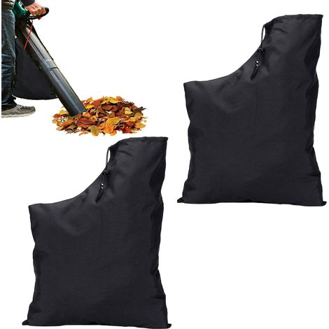2 PCS Sac pour Aspirateur Souffleur,Universel Sac Collecteur,Sac Aspirateur de Souffleur Feuilles Universel Réglable Sacoche Collection avec Cordon de Serrage,pour Feuilles Jardin Pelouse Patio Cour. (1/5)