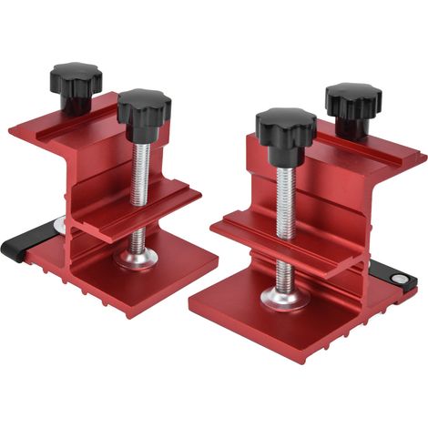 1 Pièce Gabarit de Poche en Aluminium Anodisé pour Assemblage et Serrage du Bois (1/5)