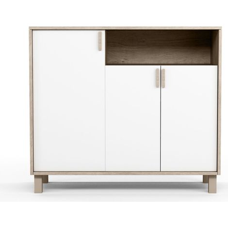 Zapatero MILANO, Herdasa, modelo 520 roble-blanco