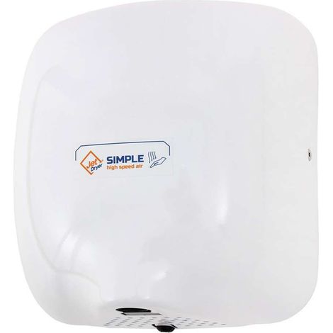 Jet Dryer Händetrockner - Händetrockner Simple, Weißmetall 8596220002709