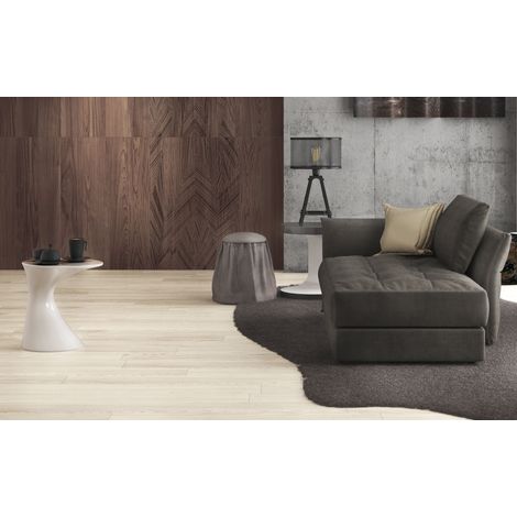 Grès cérame - ST REGIS - Bianco - Naturelle - 120x6,5x0,85cm - Plinthe (1/2)