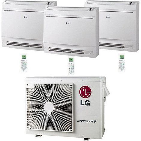 Climatizzatore Condizionatore LG Console R32 Trial Split Standard Inverter 9000 + 12000 + 12000 BTU con U.E. MU3R21 NOVITÁ Classe A+++/A+ (1/2)
