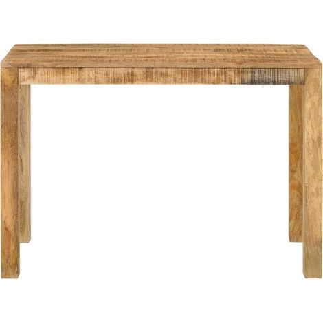 Table de salle à manger，Table à manger，Table à dîner 110x55x76 cm Bois de manguier massif CFW396592 (1/5)