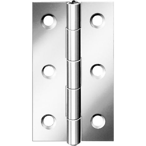 Bisagra H.40mm An.26mm S.0.9mm VA laminada, estrecha VORMANN (Por 50)